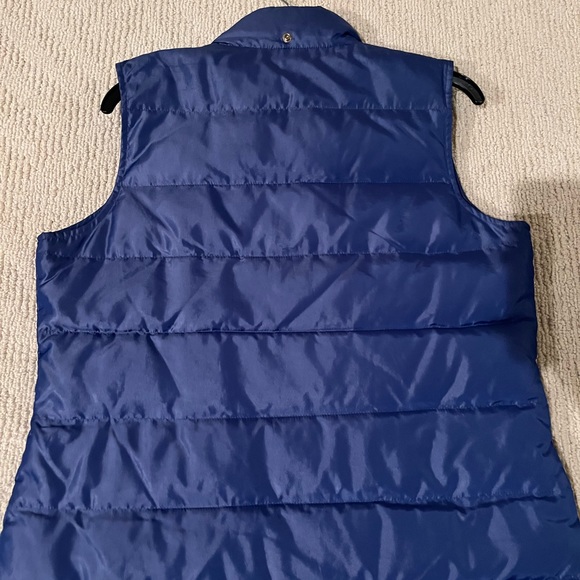 Talbots Blue Vest - Picture 2 of 6